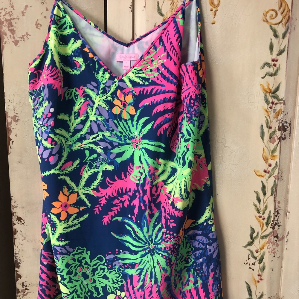 Lilly Pulitzer Dusk silk dress